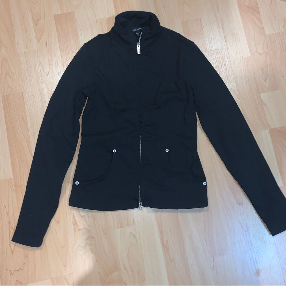 Black Bebe Sport Jacket